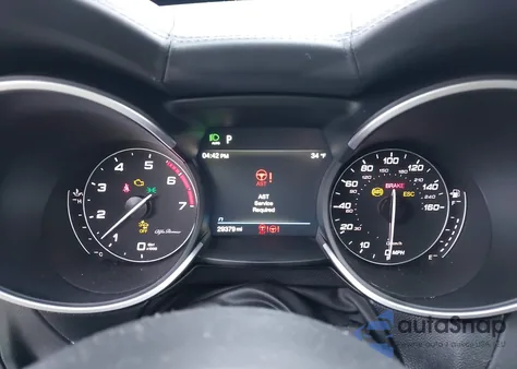 2023 Alfa Romeo Stelvio Ti Awd из США, поврежденный, VIN ZASPAKBN3P7D58394